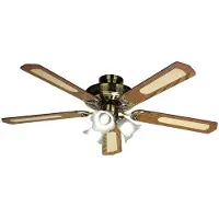 FARELEK Baleares Ventilatore da soffitto 132 cm Ventilateurs et soufflantes Chauffage et (87,90)