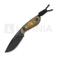 Kizer Cutlery Buddy 1081A1 Black Nitro-V, Ultem, couteau fixe, Maksim Epifantsev design