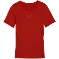 Puma Garçons, T-shirt de sport, teamLIGA26 Baselayer Tee SS Jr (128), Rouge, 128