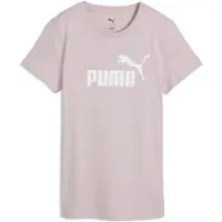 Puma T-shirt fonctionnel 'Ess No. 1' rose / blanc