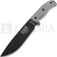 ESEE Model 6, black/black, black plastic sheath