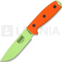 ESEE Model 4 Venom Green 4PM-VG couteau de survie avec étui + clip ceinture