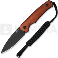 CIVIVI Altus Fixed Blade C20076B-3, Blackwashed 14C28N, Guibourtia Wood couteau de poche