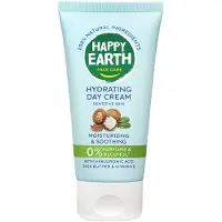 Happy Earth Crème de Jour Hydratante Intensive à l'Acide Hyaluronique 50 ml Crème