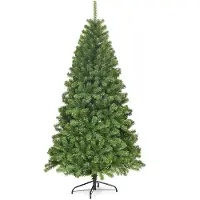 Coast Artificial Christmas Tree With Metal Stand - Green - 180cm