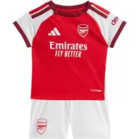 Adidas Arsenal Fc 26/27 Baby Home Short Sleeve Junior Set Rouge 12-18 Months Enfants