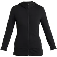 Icebreaker Merino 260 Quantum Iv Full Zip Sweatshirt Noir XS Femme