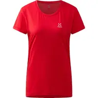 Haglöfs Ridge Hike Short Sleeve T-shirt Rouge S Femme