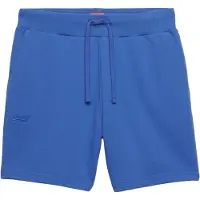 Superdry pour homme. M7110484A Shorts Essential Logo Classic bleu (M), Casuel, Coton