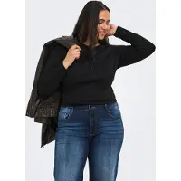 ONLY Carmakoma T-shirt 'CARRiley' noir