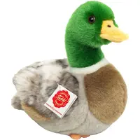 Teddy HERMANN® Teddy Hermann Canard sauvage brun/vert 24 cm assis