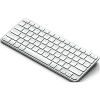 Satechi Clavier sans fil Slim EX1, clavier Bluetooth compact pour Mac, Windows et Android, clavier QWERTY (anglais), argent