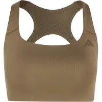 Adidas Optime Workout Medium Impact Sports Bra Marron S Femme