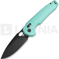 Bestech Couteau pliant Noctar - Black PVD - G10, mint green