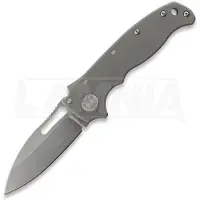 Demko Knives Couteau pliant AD20.5 3V Slicer Shark, Smooth Titanium