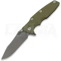 Hinderer Couteau pliant Eklipse 3.5 Slicer, S45VN Battle Bronze, vert