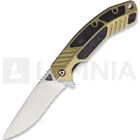 V Nives Couteau pliant Tectonic Linerlock CF, Gold