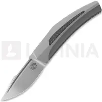 Reate Couteau pliant Small Krypton, Bead Blast Ti/Carbon Fiber