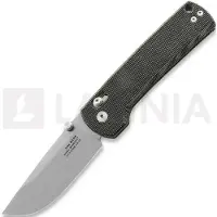 The James Brand Couteau pliant The Kline - Black / Stainless / Micarta / Straight
