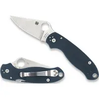 Spyderco Para 3, Cobalt Blue G-10