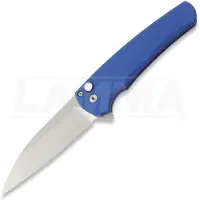 Pro-Tech Couteau pliant Malibu Wharncliffe Magnacut, bleu
