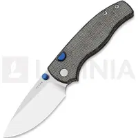 Kizer Cutlery Couteau pliant Glaux 14C28N, Black Norplex Ultrex, Satin