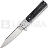 Artisan Cutlery Couteau pliant Classic D2, black textured