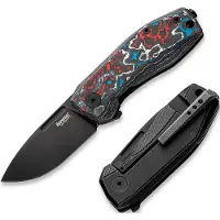 Lionsteel Couteau pliant Nano, Nebula CF