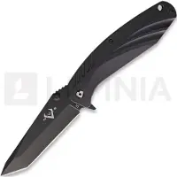 V Nives Couteau pliant SFL Framelock Tanto, noir
