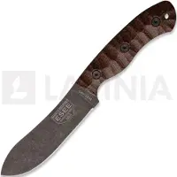 ESEE Couteau JG5 - Burlap Micarta, brun