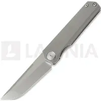 Maxace Couteau pliant Baby Racoon Dog, Smooth Titanium