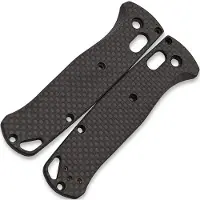 Flytanium Handle scales Bugout, carbon fiber