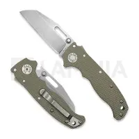 Demko Knives Couteau pliant AD20.5 S35VN Shark Foot, tan