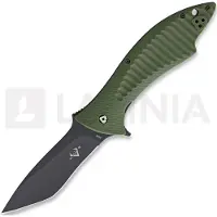 V Nives Couteau pliant Deplorable Linerlock, vert