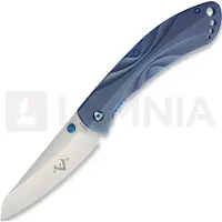 V Nives Couteau pliant Poseidon Linerlock, bleu