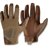 Direct Action Gants Hard XXL, Leather, Coyote Brown