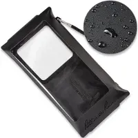 Rite in the rain Monsoon Rough Water Tech Pouch P784 Black, 8x4", pochette étanche