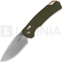 Kershaw Couteau pliant Proximal - Stonewash - G10, vert
