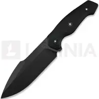 Kunwu Knives Couteau Stiffy G. - Teflon - Micarta, noir