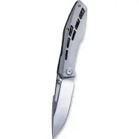 Null Knives Couteau pliant Raiden R2: Aero - Blasted / Belt Satin