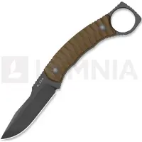 Kizer Cutlery Couteau Billy Bones AEB-L, Sand G-10, Gray PVD & Stonewash
