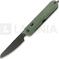 Rapax Couteau pliant Mimi - Blackwash - Micarta, vert