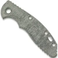 Hinderer Handle scales 3.0 XM-18 Scale Smooth Micarta Black
