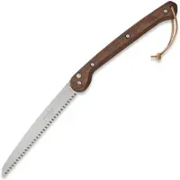 Woxna Scie Ljusnan 250 mm + Alfta leather sheath, cognac
