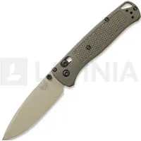 Benchmade Couteau pliant Bugout S30V Desert Verde Cerakote, deep olive grivory