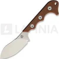 QSP Knife Couteau de cou Neckmuk, brun