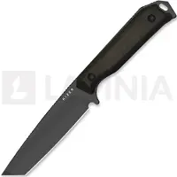 Kizer Cutlery Couteau Begleiter Fix Tanto 3V, Chocolate Glacier Richlite