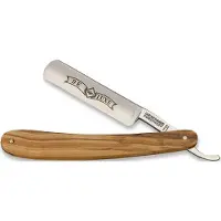 Giesen & Forsthoff Straight Razor Olive Wood