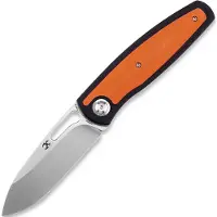 Kansept Knives Couteau pliant Mato Black/Orange G-10