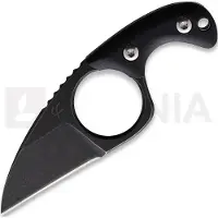 Fred perrin Couteau de cou Le Shorty Black Neck Knife
